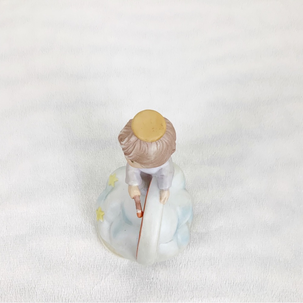 Vintage Zayre Corp Taiwan Hark The Harold Angels Sing Rotating Music Box Rainbow - Picture 5 of 11